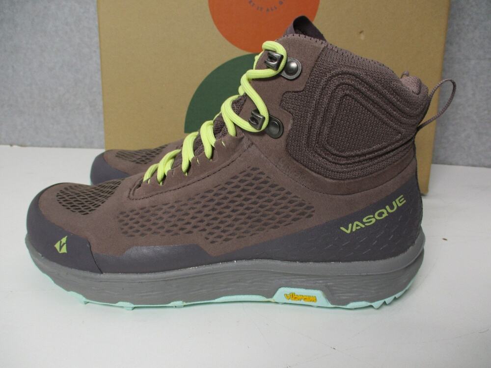 Vasque Sparrow Breeze LT Suede Mid Hiking Boots Womens Sz 7.5 Waterproof
